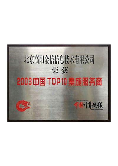 TOP10集成服务商